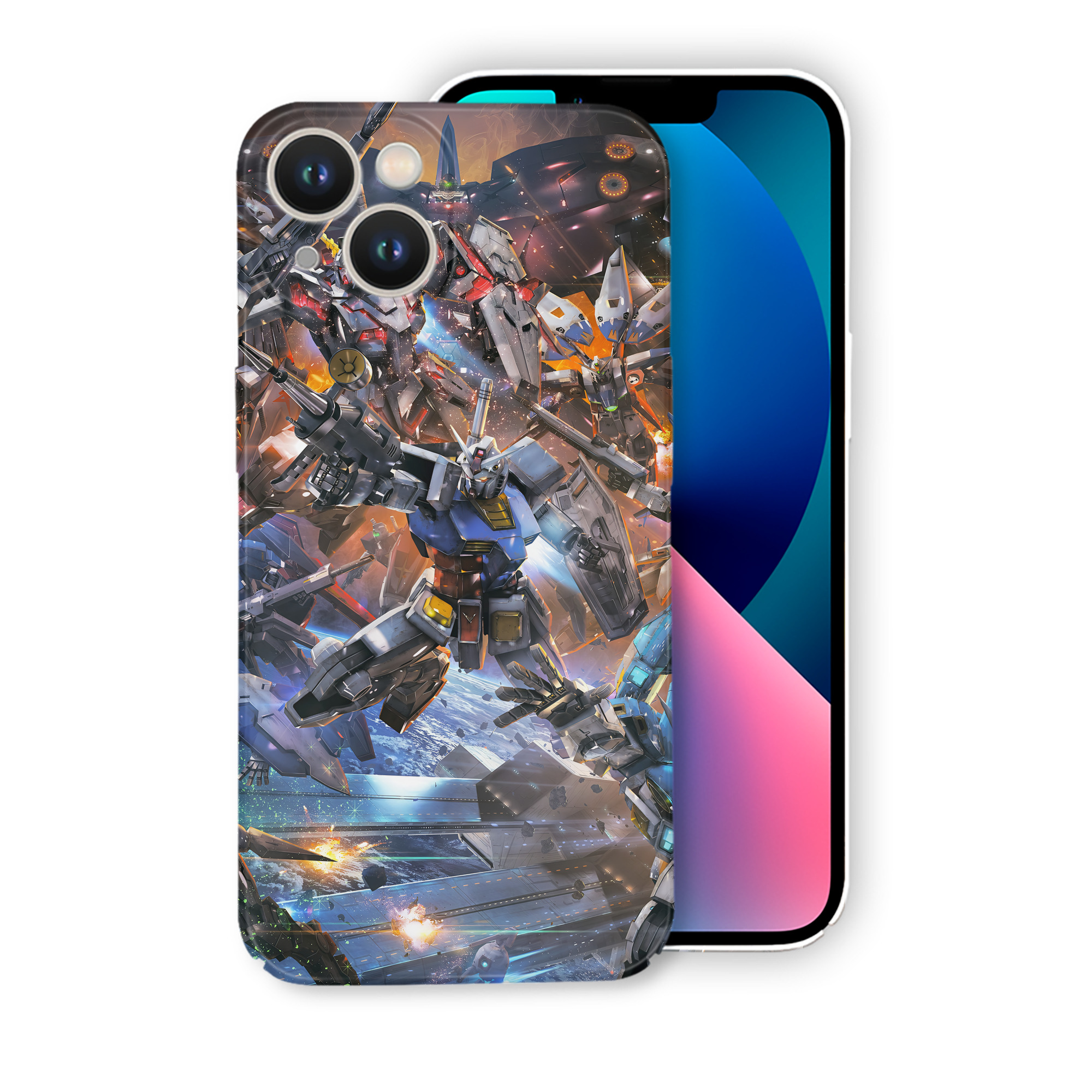 （画像用） 機動戦士ガンダム Mobile Suit Gundam 【iPhone 14シリーズ対応】ハードケース